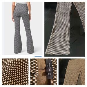 Women's Long Stretch Geometric Patterned Pants